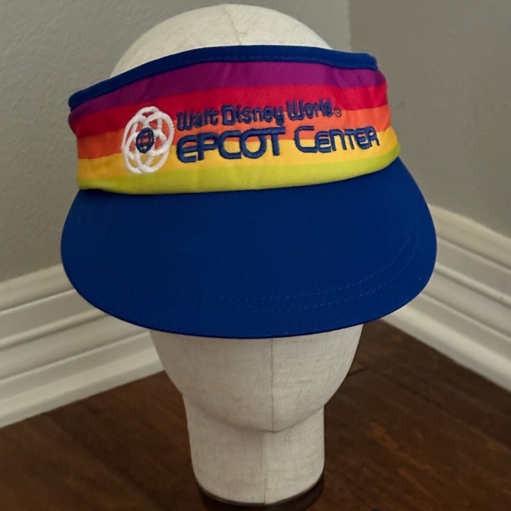 Disney Epcot Center Rainbow Visor - image 1